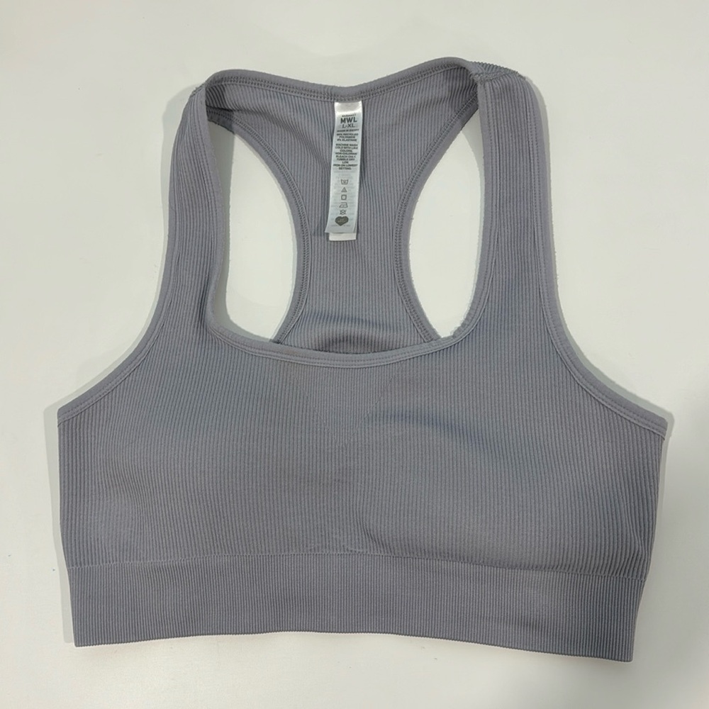 Madewell MWL Seamless Racerback Sports Bra